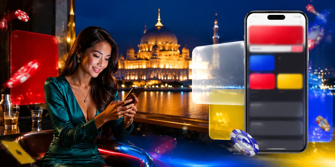 Pemain menggunakan platform mudah alih e38 di Putrajaya
